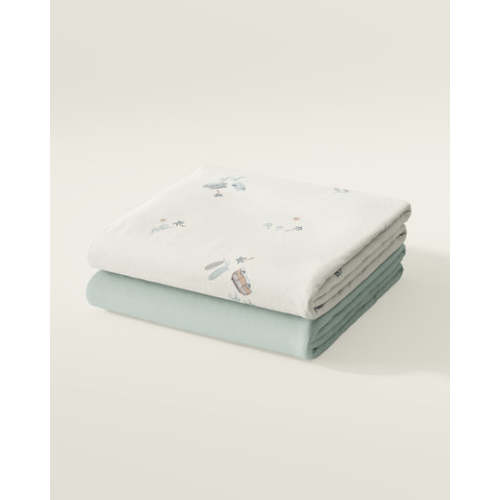 Shorebreak Crib Sheet Set