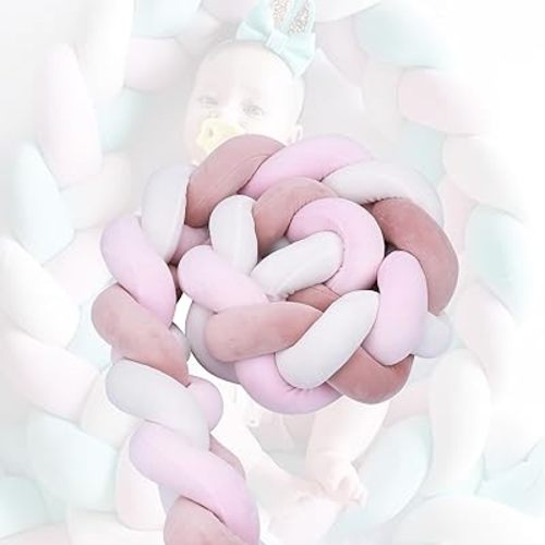 Pillow for Decoration (Light Pinkish Brown Pink White 14+69+94,160in)