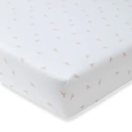 Golden Bee Organic Cotton BEESNUG® Fitted Crib Sheet - Ranunculus