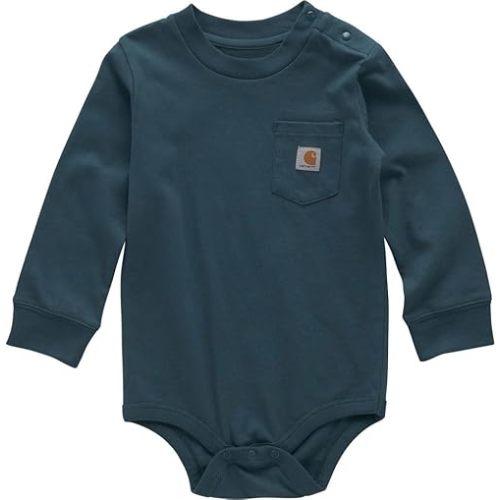 Carhartt Kid's CA5002 Long-Sleeve Pocket Bodysuit