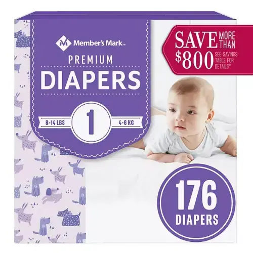 Member's Mark Premium Baby Diapers - Sam's Club