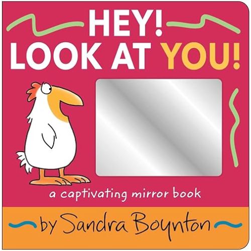Hey! Look at You!: A Captivating Mirror Book Board book – July 30, 2024