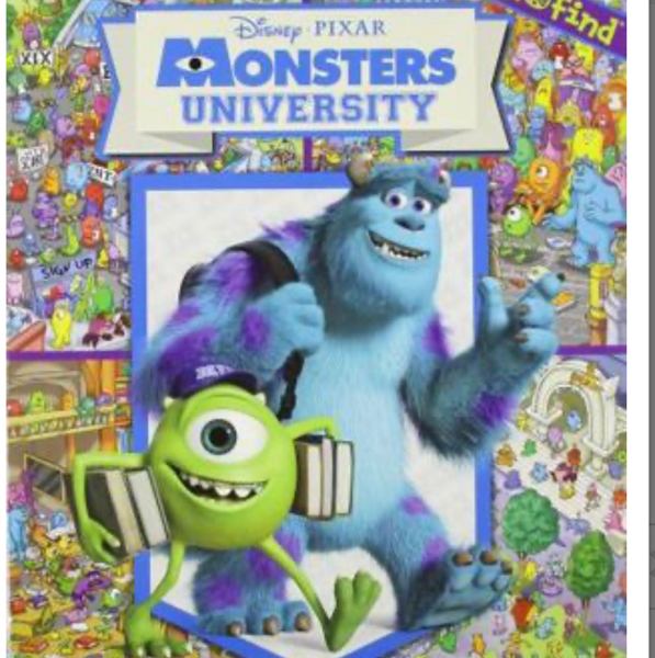 Monsters University: Look and Find book