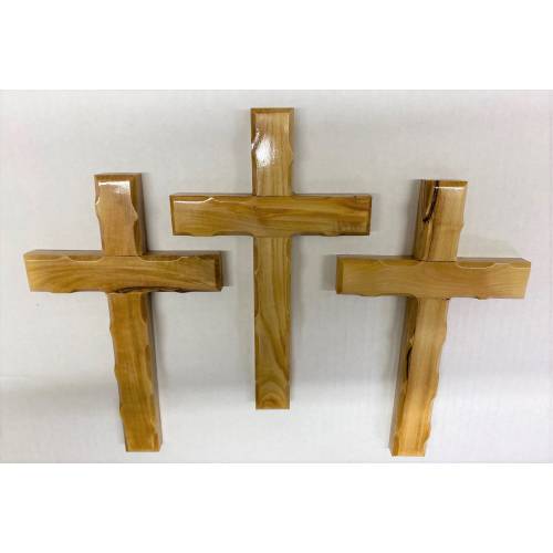 Slightly Imperfect Olive Wood Crosses