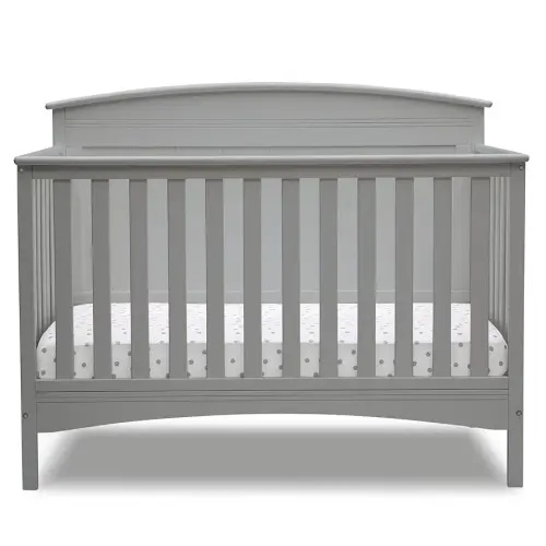 Delta Children Archer 4-in-1 Crib, Grey