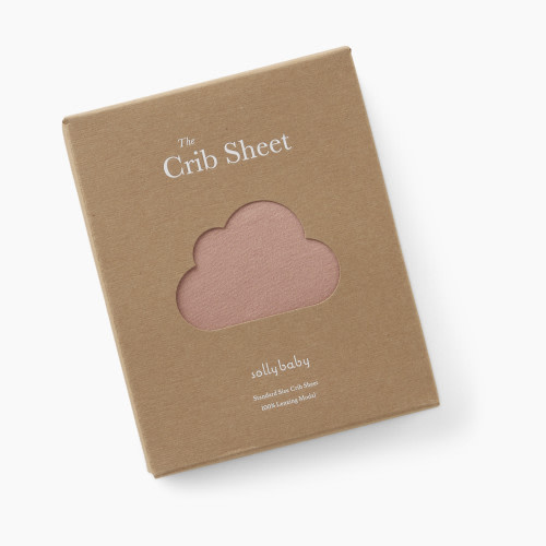 Solly Baby Crib Sheet - Rose Quartz