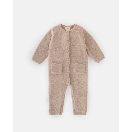 Long Sleeve Jumpsuit - Fuzzy