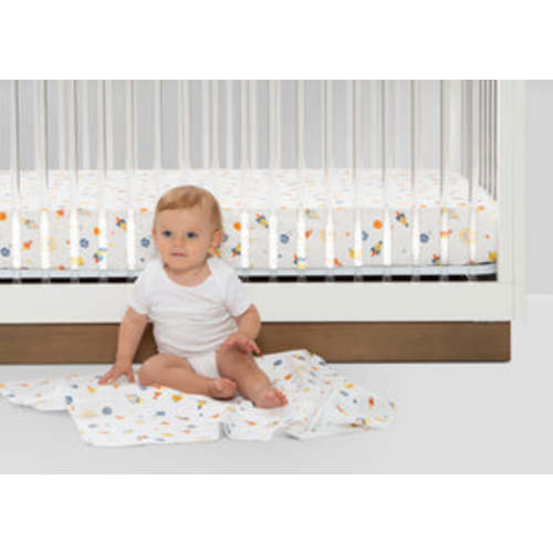 Space Exploration Fitted Crib Sheets - 2 Pack