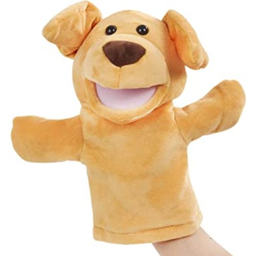 CozyWorld Puppy Handy Puppet Muppets Plush Toys Show Developing Intelligence Gifts for Adults and Kids,10‘’