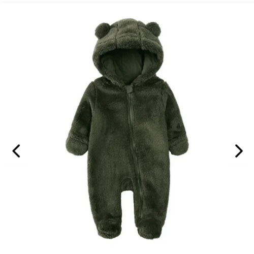 Baby Snowsuit | Warm Insulated Zip-Up Design | Sizes 0-12M | Easy On & Off for Little Ones – Beekee