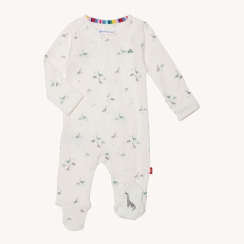 tiny diny organic cotton magnetic parent favorite footie