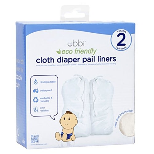 Ubbi Cloth Diaper Pail Liner (2 Count)