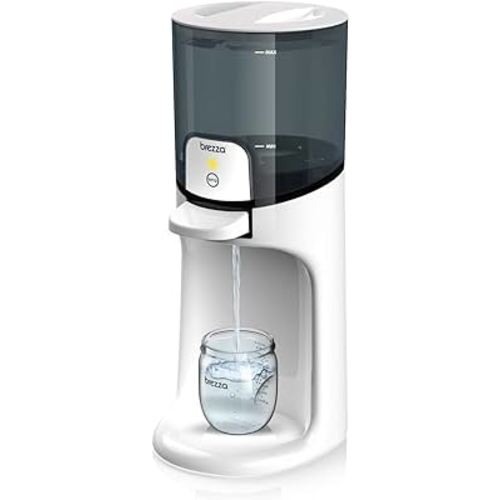 Baby Brezza Instant Warmer – Instantly Dispense Warm Water at Perfect Baby Bottle Temperature - Traditional Baby Bottle Warmer Replacement - Fast Baby Formula Bottles 24/7 – 3 Temperatures