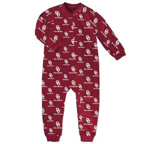NCAA Oklahoma Sooners Toddler Boys' All Over Print Sleeper - 3T