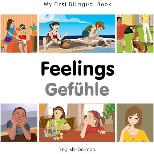 My First Bilingual Book - Feelings (English-German) (German and English Edition) Board book – September 30, 2015