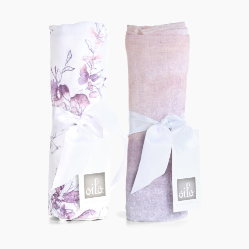Oilo Studio Swaddle Blanket (2 Pack) - Bella And Sandstone, 46x46, 2