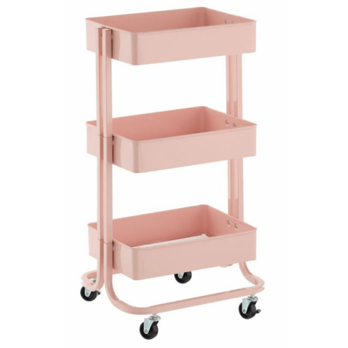 The Container Store 3-Tier Rolling Cart | The Container Store