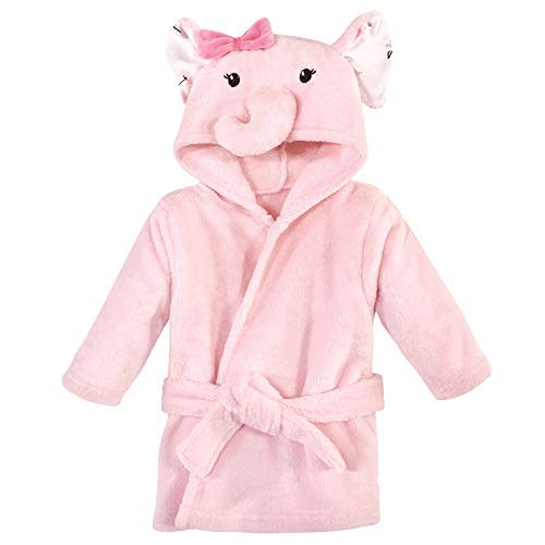 Hudson Baby Unisex Baby Plush Animal Face Bathrobe