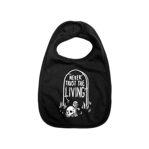 Never Trust The Living - Baby Bib
