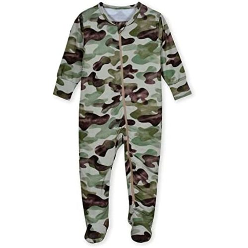 Gerber Unisex Baby Toddler Buttery-Soft Snug Fit Footed Pajamas with Viscose Made with Eucalyptus