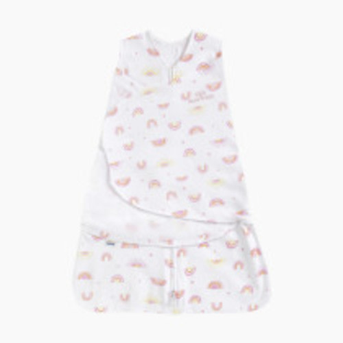 Halo SleepSack Swaddle Cotton - Sunshine Rainbows, Small