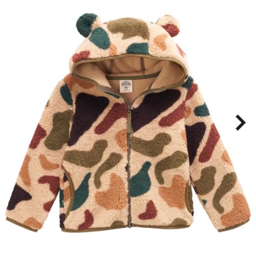 Outdoor Kids Cozy Fleece Jacket for Babies or Toddlers