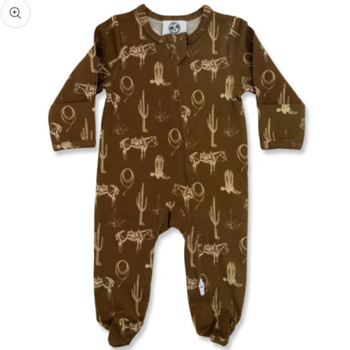 Desert Dreams Footed Jammies – Cowkid Clothing Company