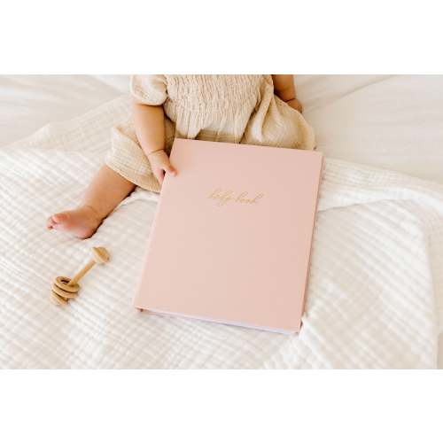 First Year Baby Memory Book - Pink
