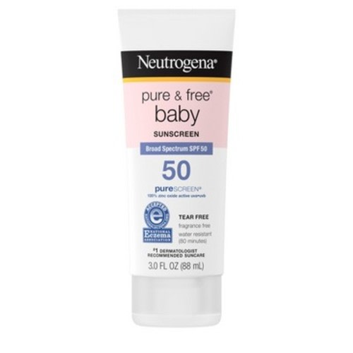 Neutrogena Pure & Free Baby Sunscreen Lotion - SPF 50 - 3 fl oz