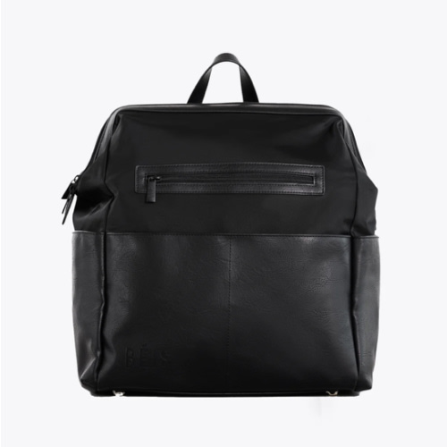 BÉIS 'The Diaper Backpack' in Black - Black Diaper Bag & Diaper Backpack
