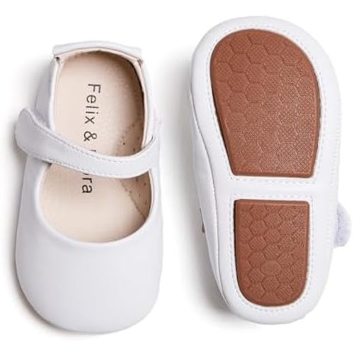Soft Sole Baby Shoes - Infant Baby Walking Shoes Moccasins Rubber Sole Crib Shoes