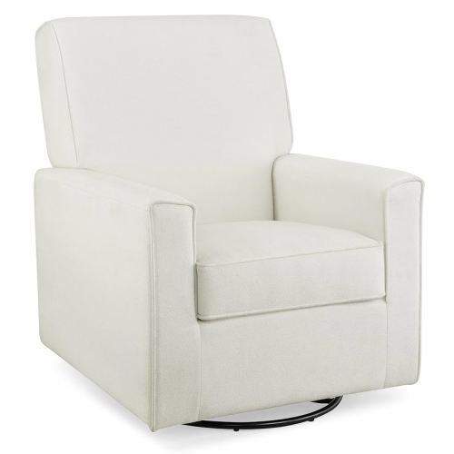 Delta Children Sophie Nursery Glider Swivel Chair with LiveSmart Performance Fabric Fabric, Light Cream