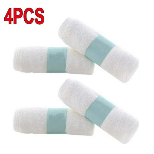 4pcs Newborn Baby Hooded Towels Super Soft Bathrobe Bath Towel Wrap for Boys Girls