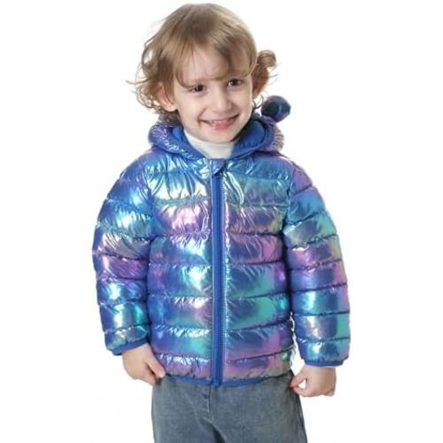 CECORC Toddler Winter Coats Lightweight Puffer Jacket for Baby Infant kids, 6-12 Month,12-18 Month, 2t,3t,4t