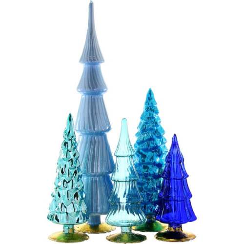 Hue Tree Set of 5, Blue - Cody Foster | Maisonette