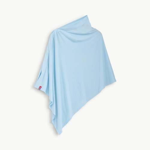 blue modal magnetic nursing poncho scarf – Magnetic Me