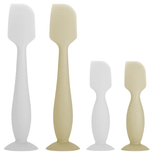 Bemei 4-Pack Baby Diaper Cream Spatula - Baby Diaper Cream Applicator for Butt Paste Diaper Cream - Newborn Baby Essentials,Baby Shower Gifts