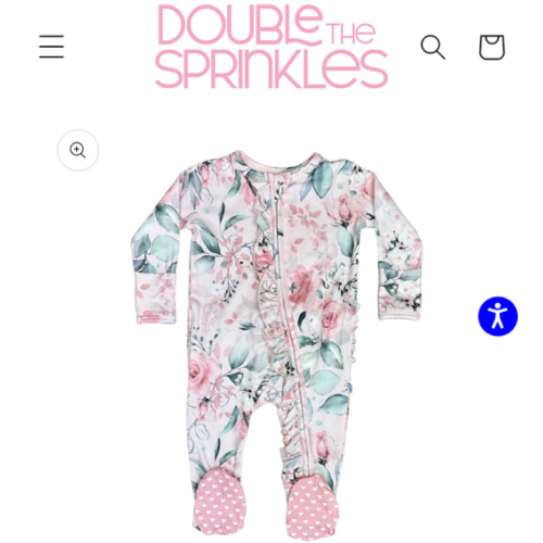 Ella Baby Ruffle Pajama – Double the Sprinkles