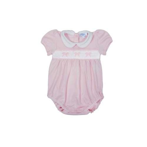 BOWS BABY GIRL BUBBLE – Southern Sorelle Embroidery Boutique