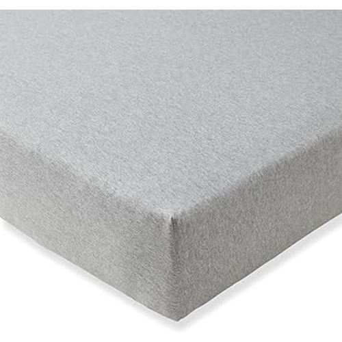 Burt's Bees Baby Essential Organic Cotton Fitted Crib Sheet, Breathable for Boy Girl Standard Crib & Toddler Mattresses