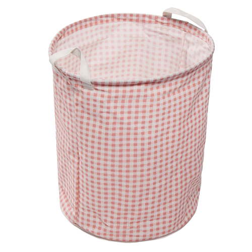 Folding Laundry Hamper Washing Dirty Clothes Storage Cotton Linen Laundry Basket Hamper Canvas Toy Storage Organizer Bag Home Household