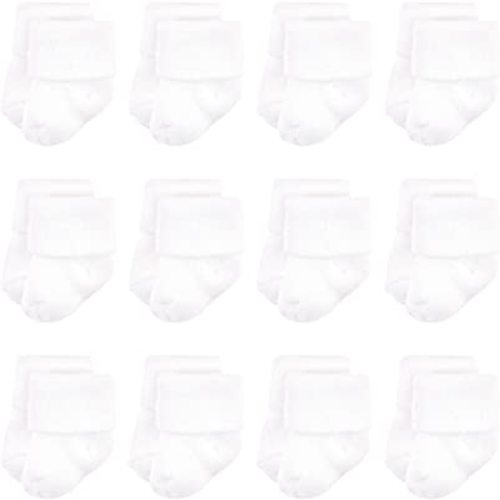 Luvable Friends Baby Newborn and Baby Terry Socks