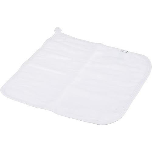 green sprouts Muslin Washcloths made from Organic Cotton (4 pack) | 2 absorbent layers gently clean baby | Organic cotton muslin & knitted terry, Super soft & softer with every wash, Generously sized