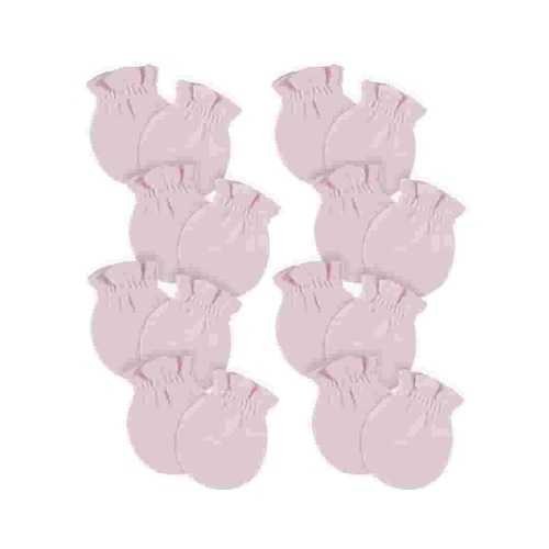 Gerber Baby Boy or Girl Gender Neutral No Scratch Mittens, 8-Pack, (0-3 Months)