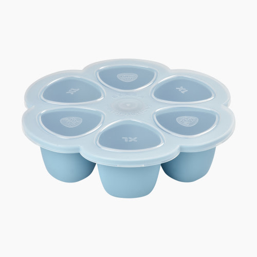 Beaba Multiportions 3oz Silicone Tray - Sky