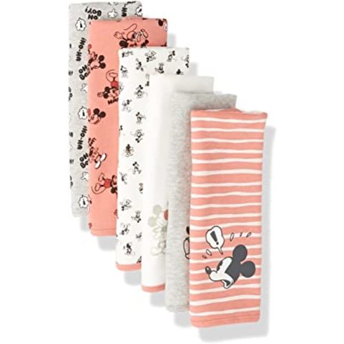 Amazon Essentials Disney | Star Wars Unisex Babies' Burp Cloths, Pack of 6
