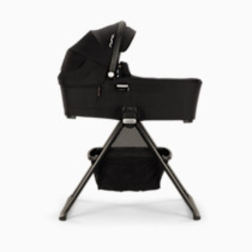 Nuna DEMI Series Bassinet + Stand - Caviar/Chocolate