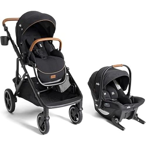 Chive and Mint Latch - All-in-One Convertible Single-to-Double Modular Stroller with 20+ Customizable Modes & All-Terrain Wheels, and Baseless Infant Car Seat Travel System (Shale)