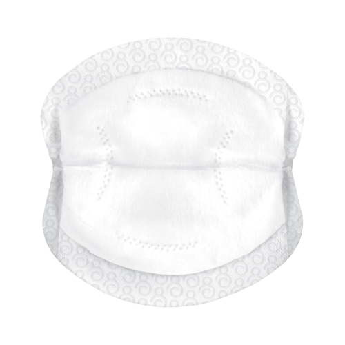 Dr. Brown's Disposable Breast Pads for Leakproof Protection, Absorbent & Discreet Nursing Pads with Adhesive Strips for Day & Night, 60 Count HSA/FSA Eligible