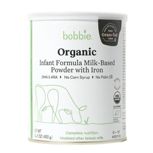 Bobbie Baby Organic Powder Infant Formula, Size: 14oz